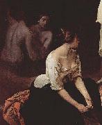 Francesco Hayez Bad der Nymphen, Detail china oil painting reproduction